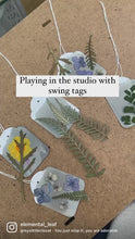 Load and play video in Gallery viewer, Cyanotype gift tag kit