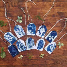 Load image into Gallery viewer, Swing tag - cyanotype kit