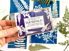 Load image into Gallery viewer, Corporate gifts, mini art kits, cyanotype kit, team bonding, stocking stuffer , mini art kit , Mini cyanotype kit