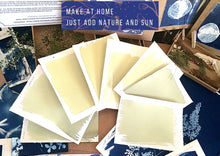 Load image into Gallery viewer, Corporate gifts, mini art kits, cyanotype kit, team bonding, stocking stuffer , mini art kit , Mini cyanotype kit